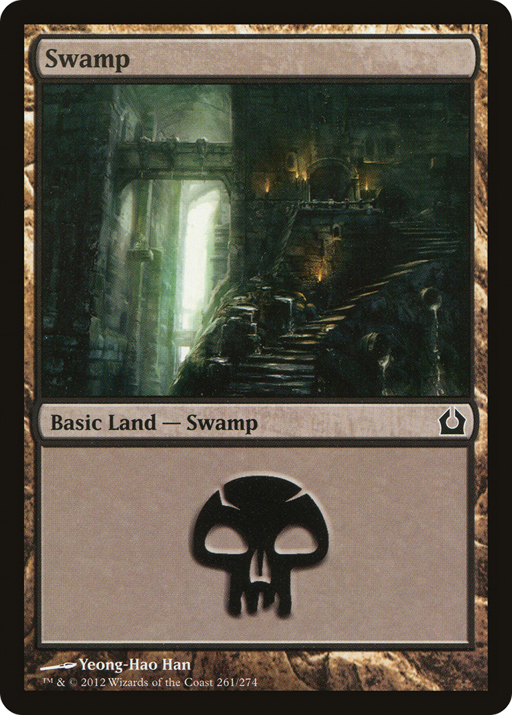 Return to Ravnica - (RTR-261) - Swamp (261) Foil