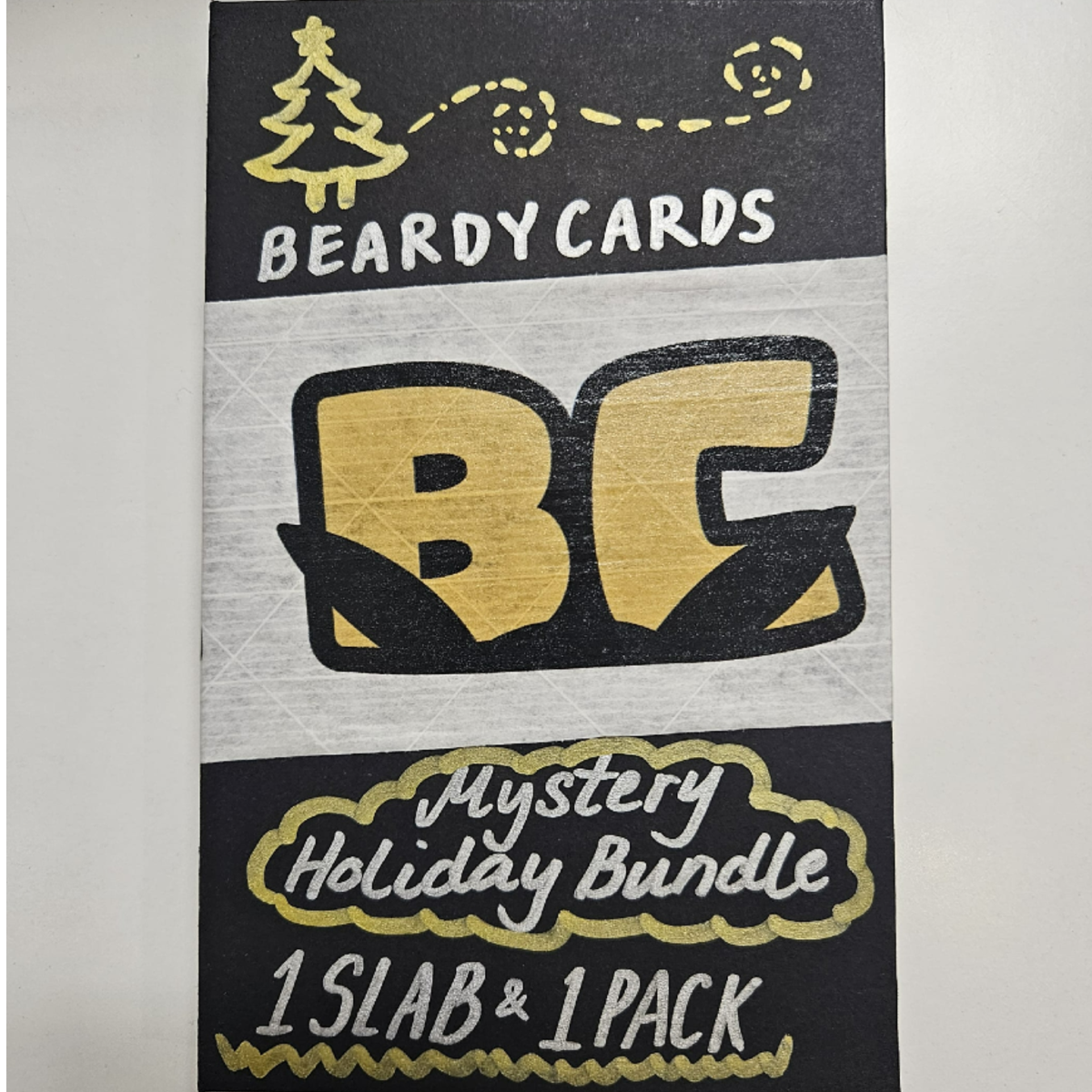 BeardyCards Mystery Slab & Pack Holiday Bundle