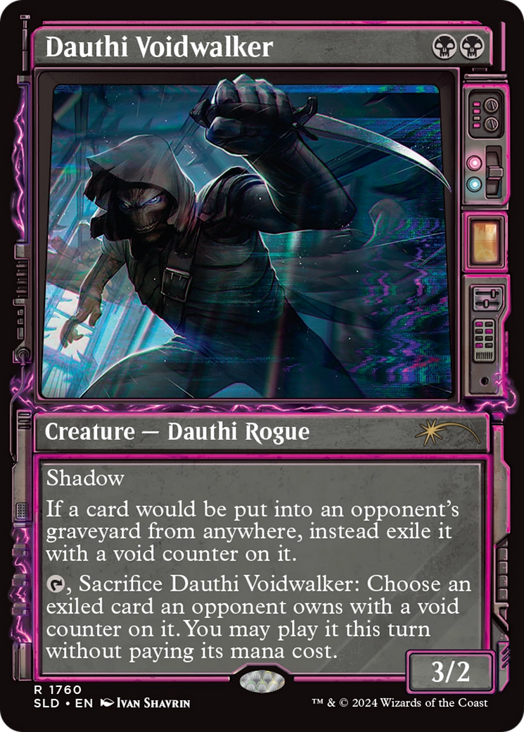 Secret Lair Drop - (SLD-1760) - Dauthi Voidwalker: (Showcase)