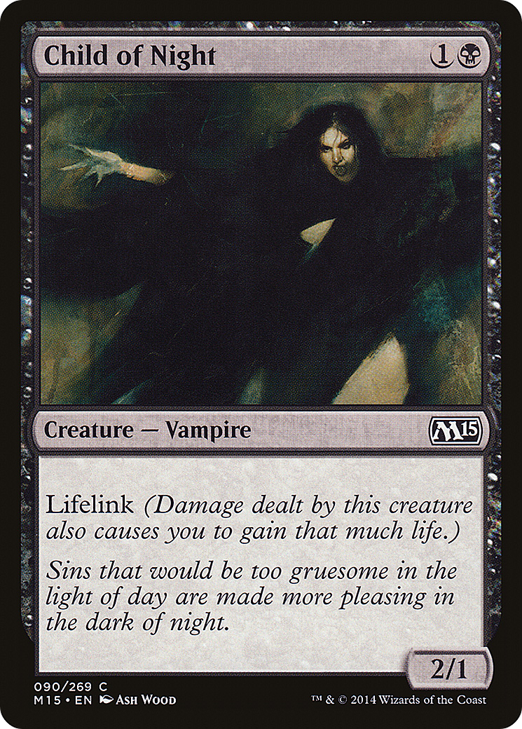 Magic 2015 - (M15-090) - Child of Night