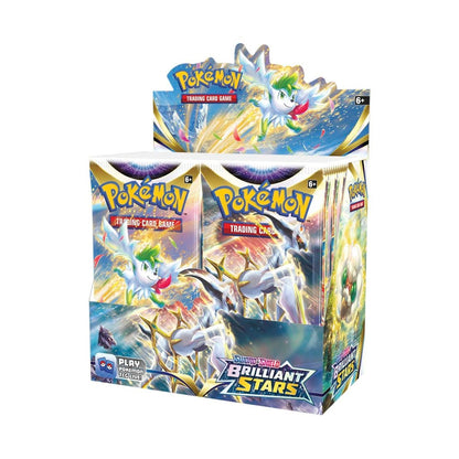 Pokemon Sword & Shield - SWSH09 - Brilliant Stars Booster Box (36 Packs)