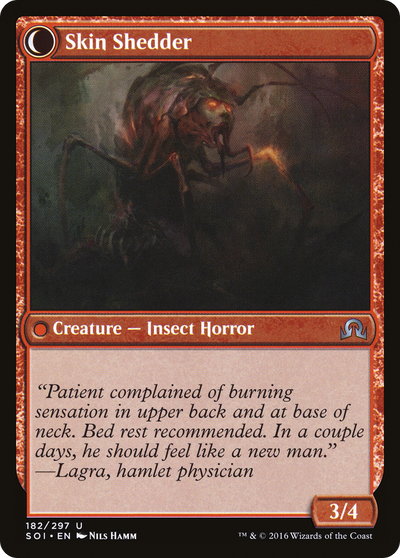 Shadows over Innistrad - (SOI-182) - Skin Invasion: (Double Faced Transform)