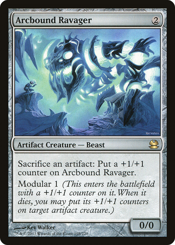 Modern Masters - (MMA-198) - Arcbound Ravager Foil