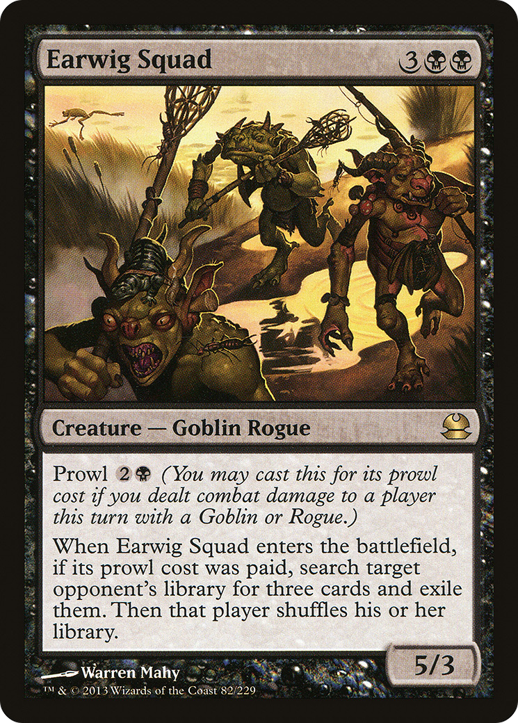 Modern Masters - (MMA-082) - Earwig Squad