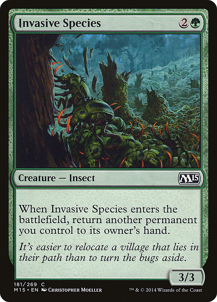 Magic 2015 - (M15-181) - Invasive Species