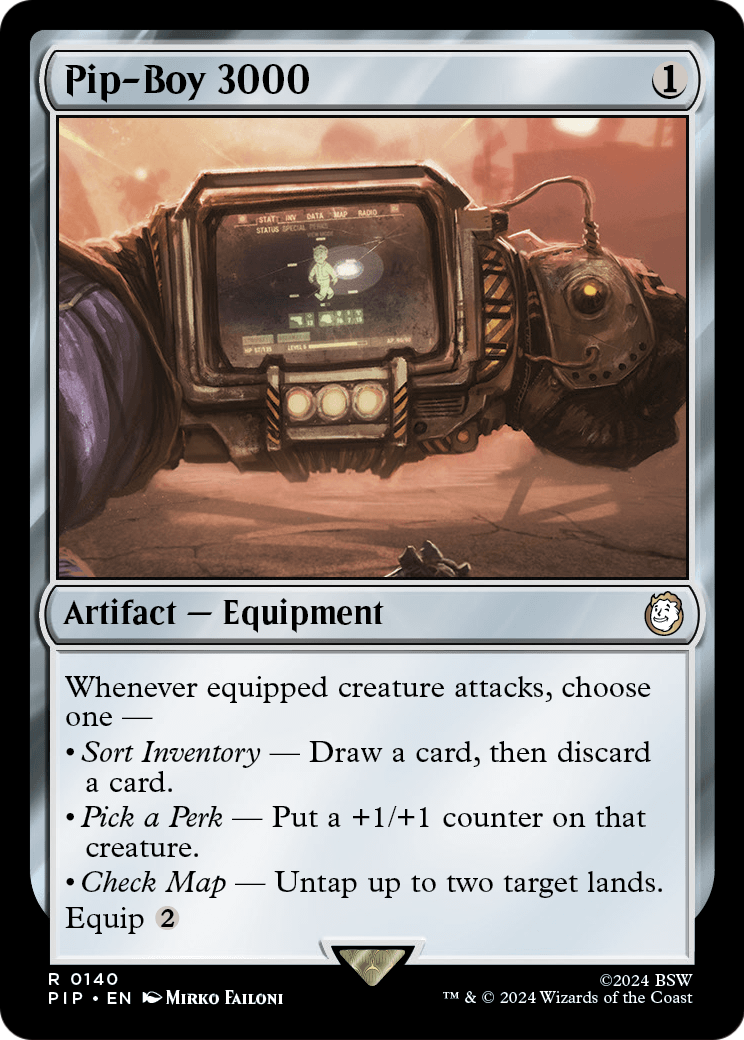 Fallout - (PIP-140) - Pip-Boy 3000 Foil