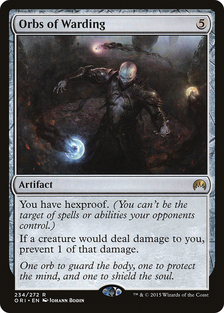 Magic Origins - (ORI-234) - Orbs of Warding Foil