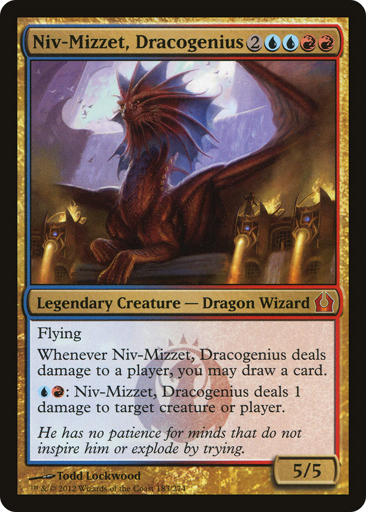Return to Ravnica - (RTR-183) - Niv-Mizzet, Dracogenius