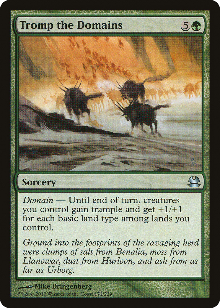 Modern Masters - (MMA-171) - Tromp the Domains