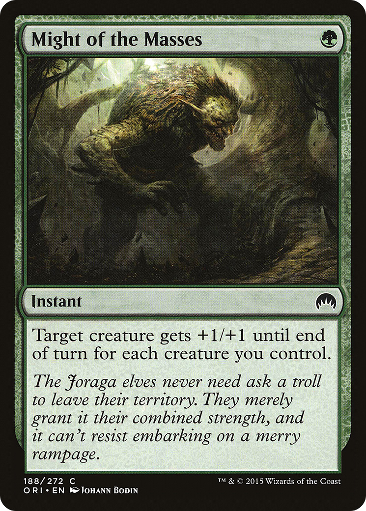 Magic Origins - (ORI-188) - Might of the Masses