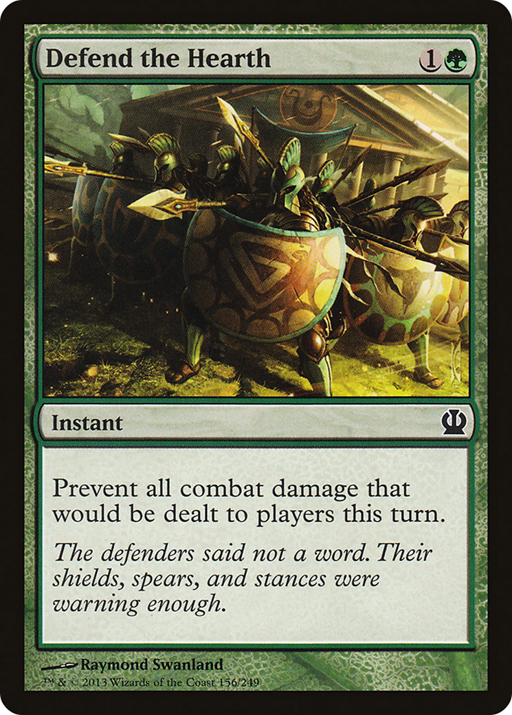 Theros - (THS-156) - Defend the Hearth Foil