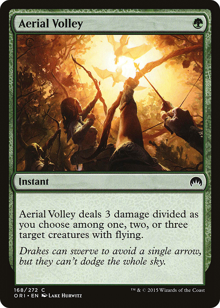 Magic Origins - (ORI-168) - Aerial Volley Foil