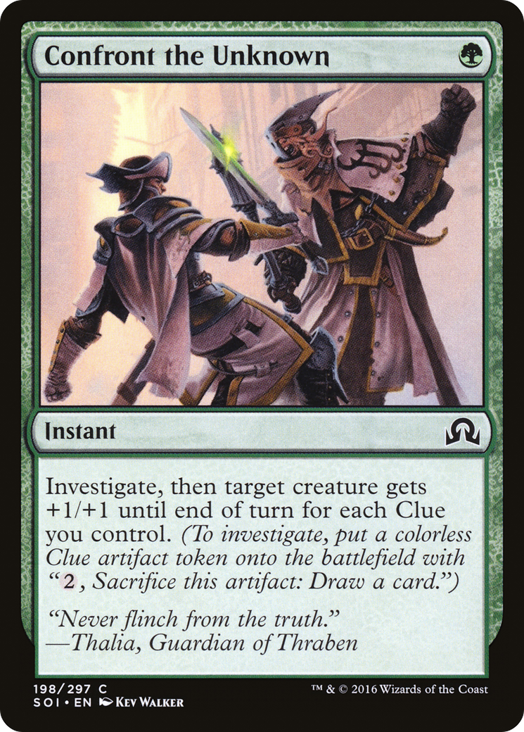 Shadows over Innistrad - (SOI-198) - Confront the Unknown