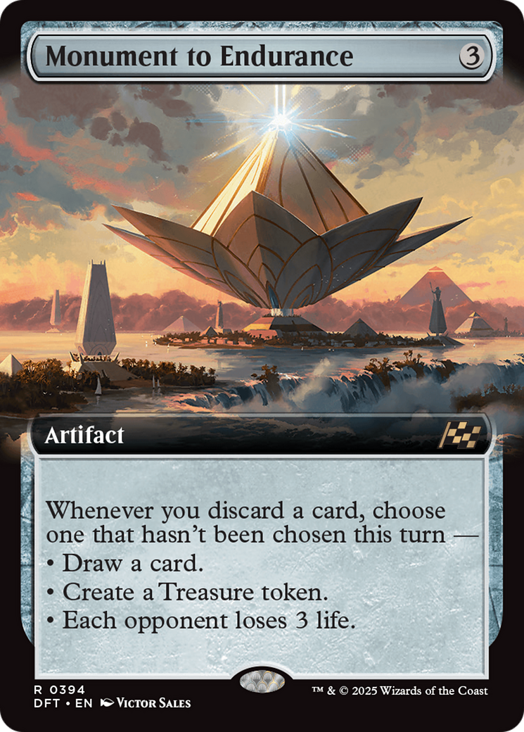 Aetherdrift - (DFT-394) - Monument to Endurance (Extended Art): (Extended Art)