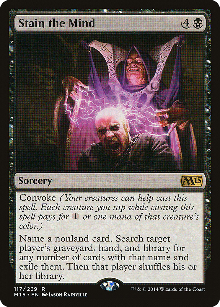 Magic 2015 - (M15-117) - Stain the Mind