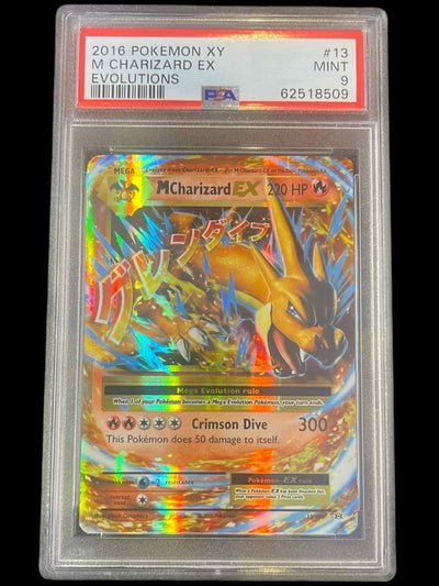 XY  Evolutions  013/108 PSA9 #62518509 M Charizard EX  - Holofoil - Ultra Rare