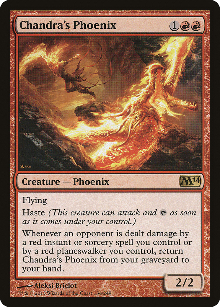 Magic 2014 - (M14-134) - Chandra's Phoenix Foil