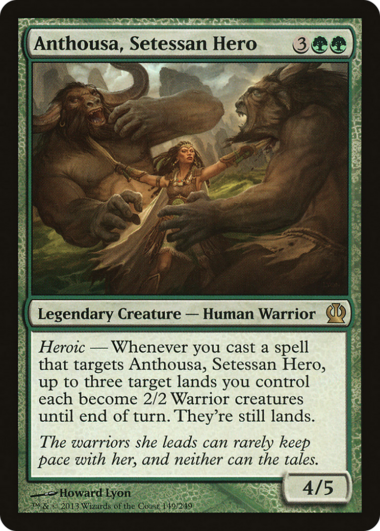 Theros - (THS-149) - Anthousa, Setessan Hero Foil