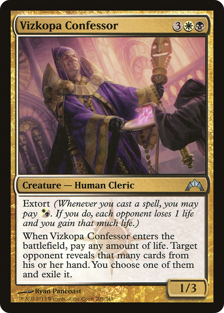 Gatecrash - (GTC-205) - Vizkopa Confessor