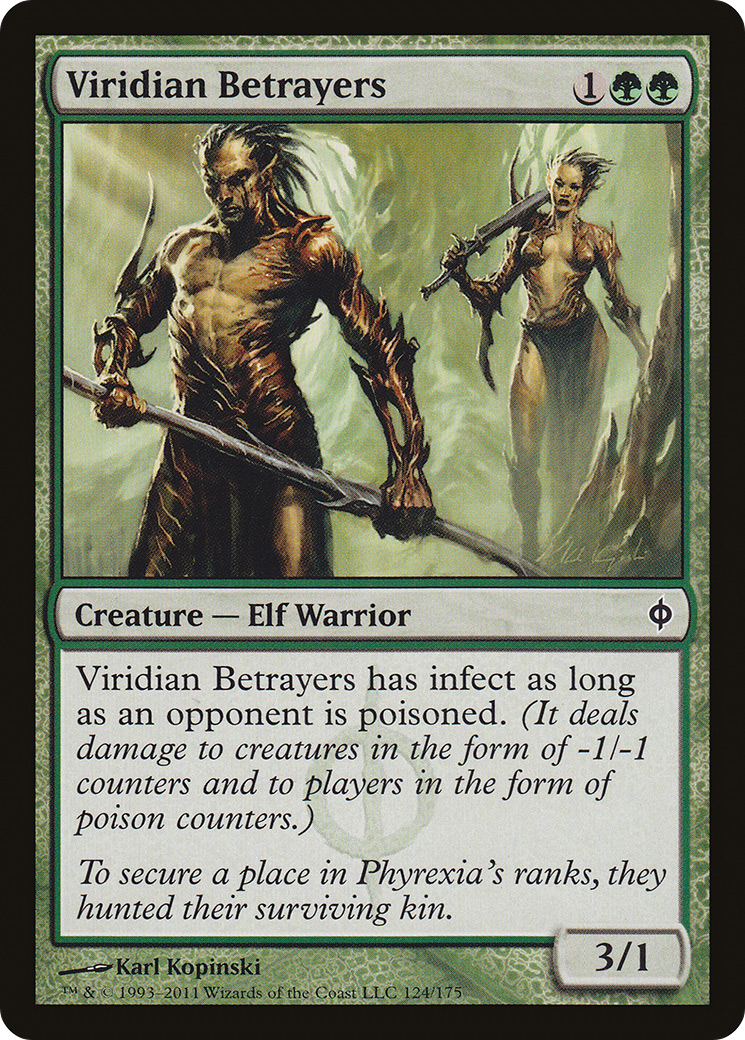 New Phyrexia - (NPH-124) - Viridian Betrayers