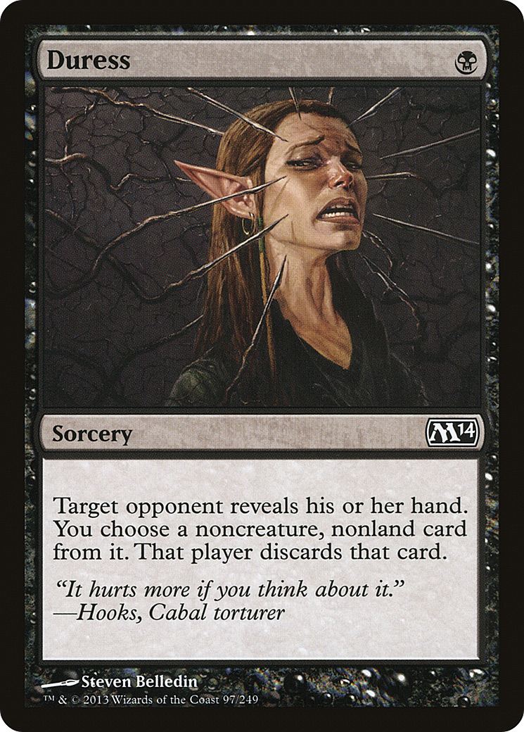 Magic 2014 - (M14-097) - Duress Foil