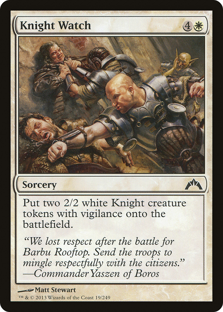 Gatecrash - (GTC-019) - Knight Watch