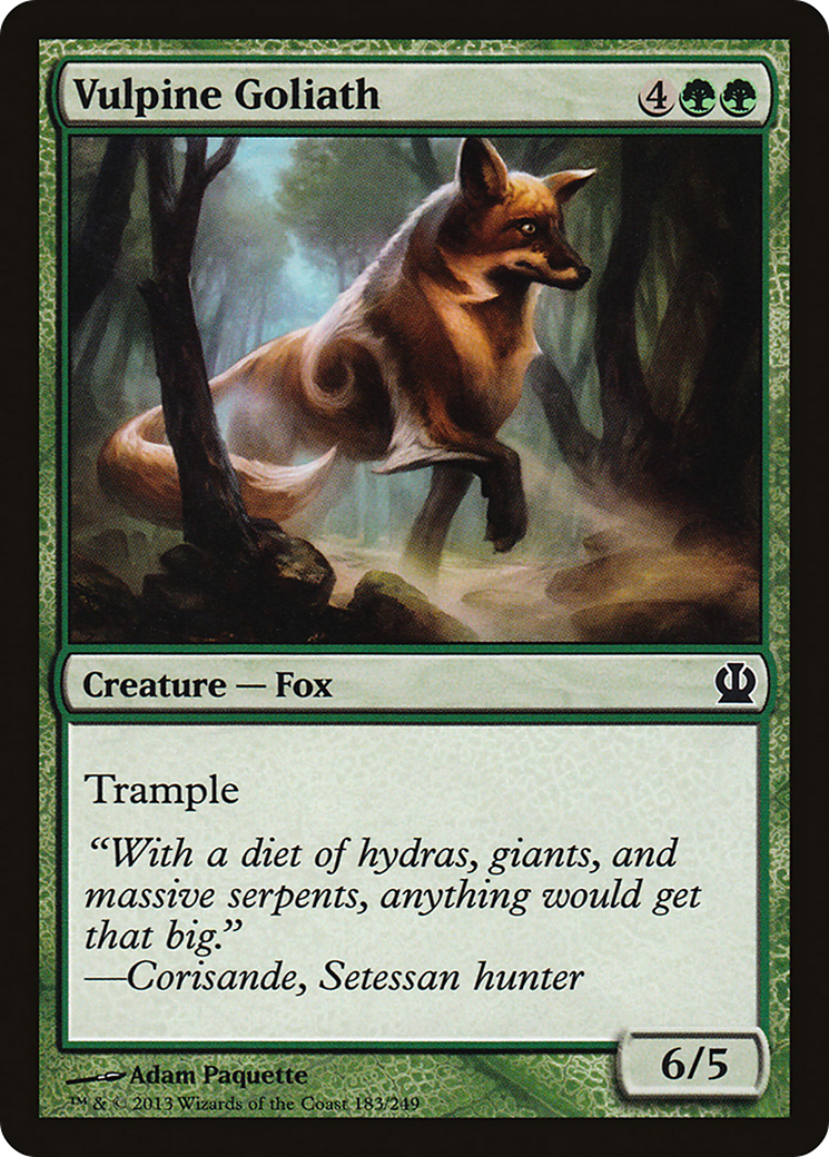 Theros - (THS-183) - Vulpine Goliath