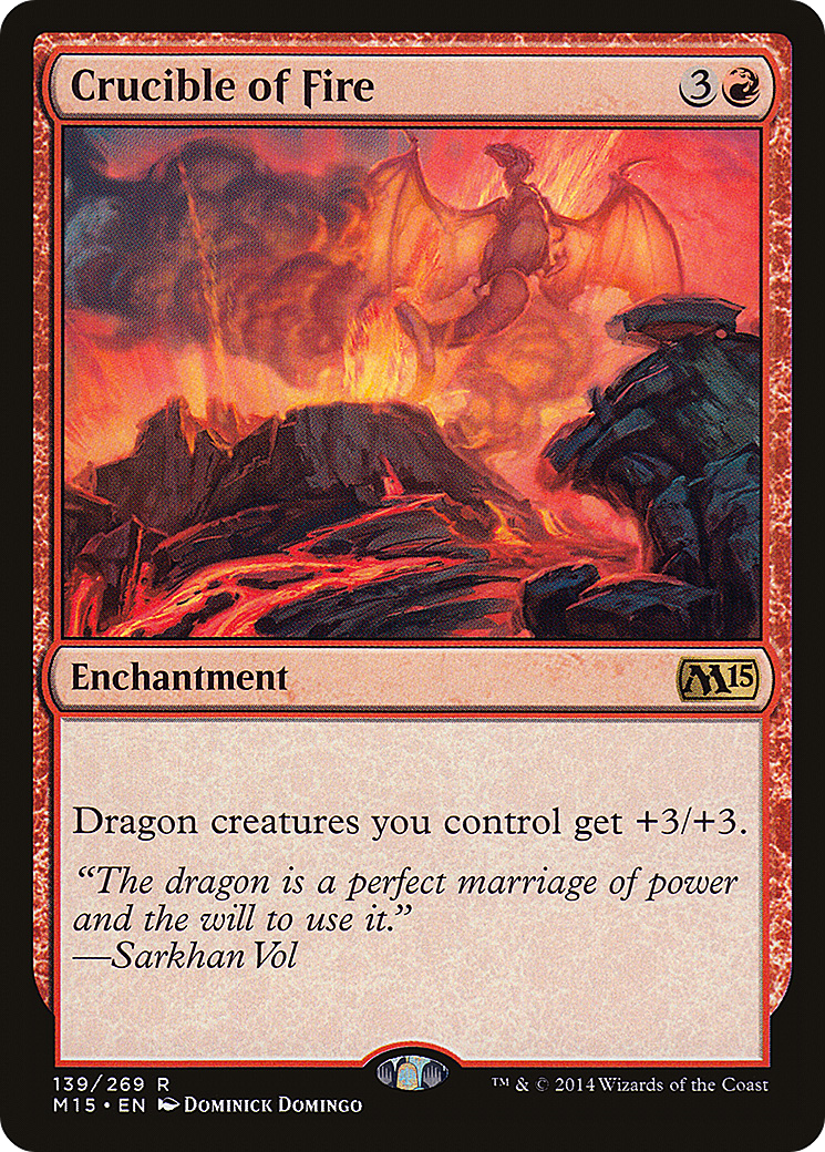 Magic 2015 - (M15-139) - Crucible of Fire Foil