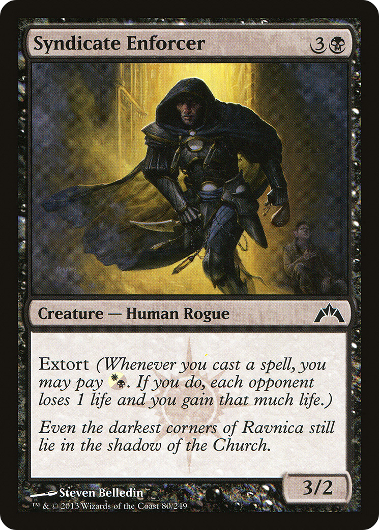 Gatecrash - (GTC-080) - Syndicate Enforcer Foil