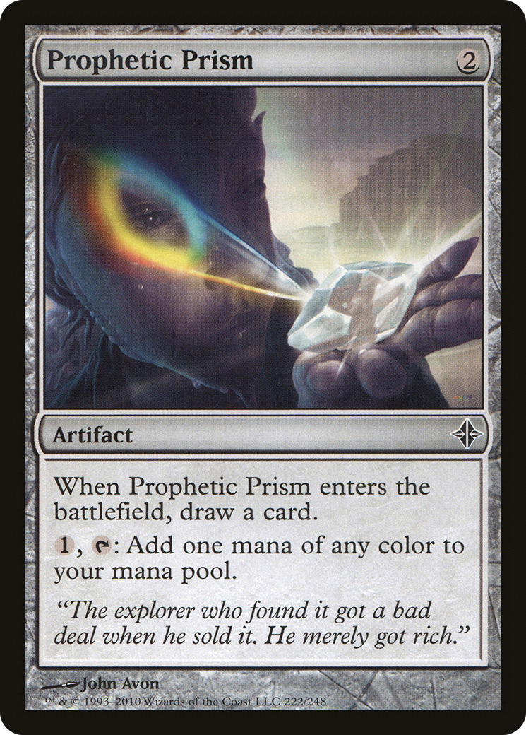 Rise of the Eldrazi - (ROE-222) - Prophetic Prism