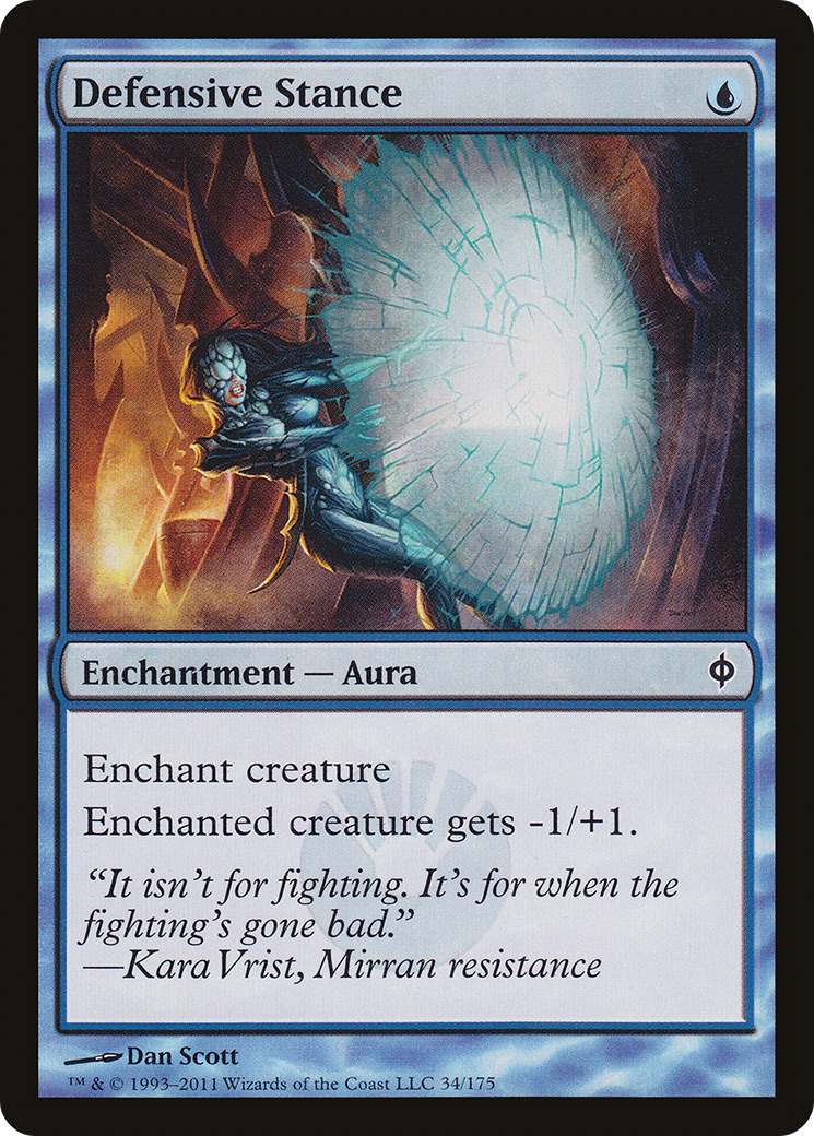 New Phyrexia - (NPH-034) - Defensive Stance