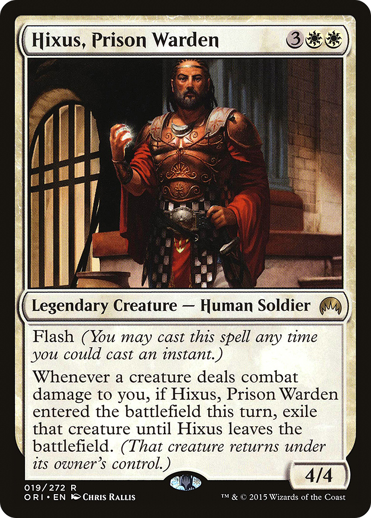 Magic Origins - (ORI-019) - Hixus, Prison Warden