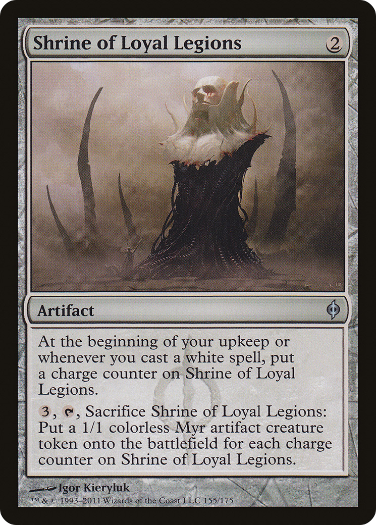New Phyrexia - (NPH-155) - Shrine of Loyal Legions Foil