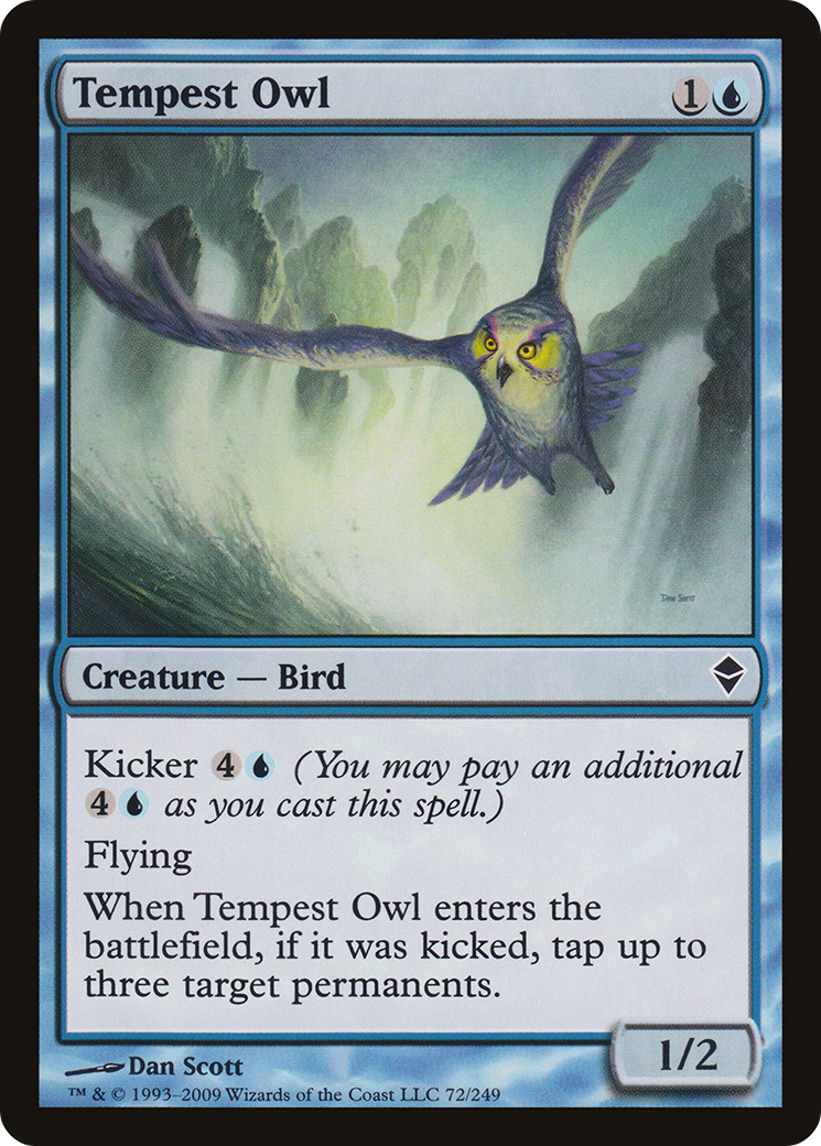 Zendikar - (ZEN-072) - Tempest Owl