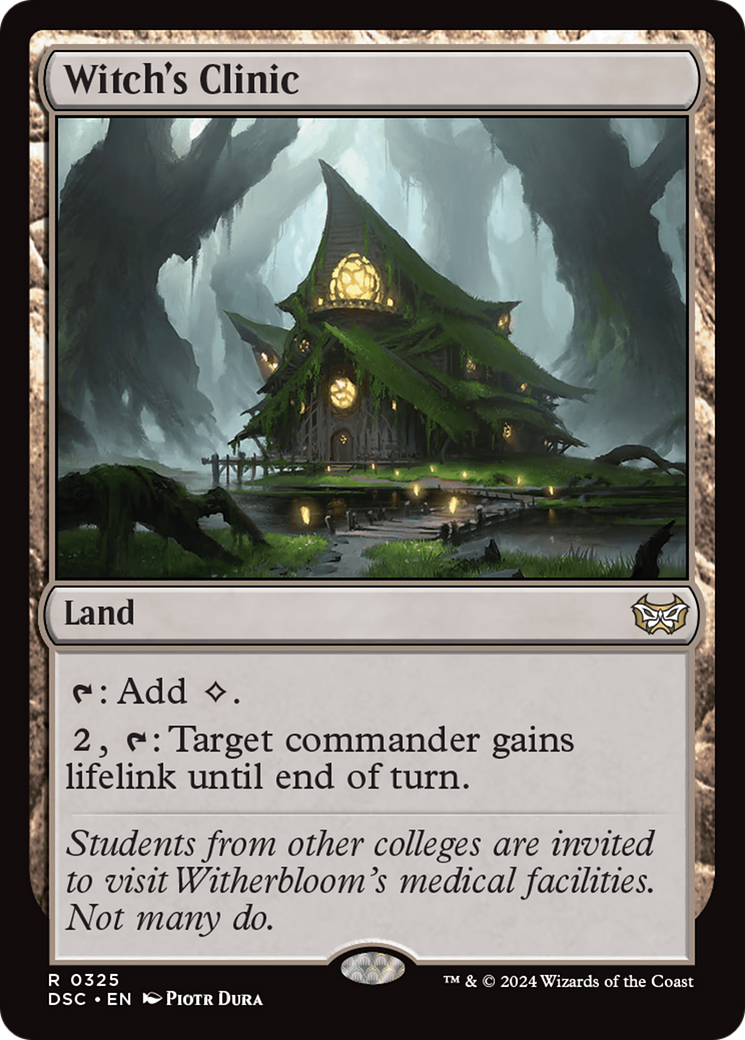 Duskmourn: House of Horror Commander - (DSC-325) - Witch's Clinic