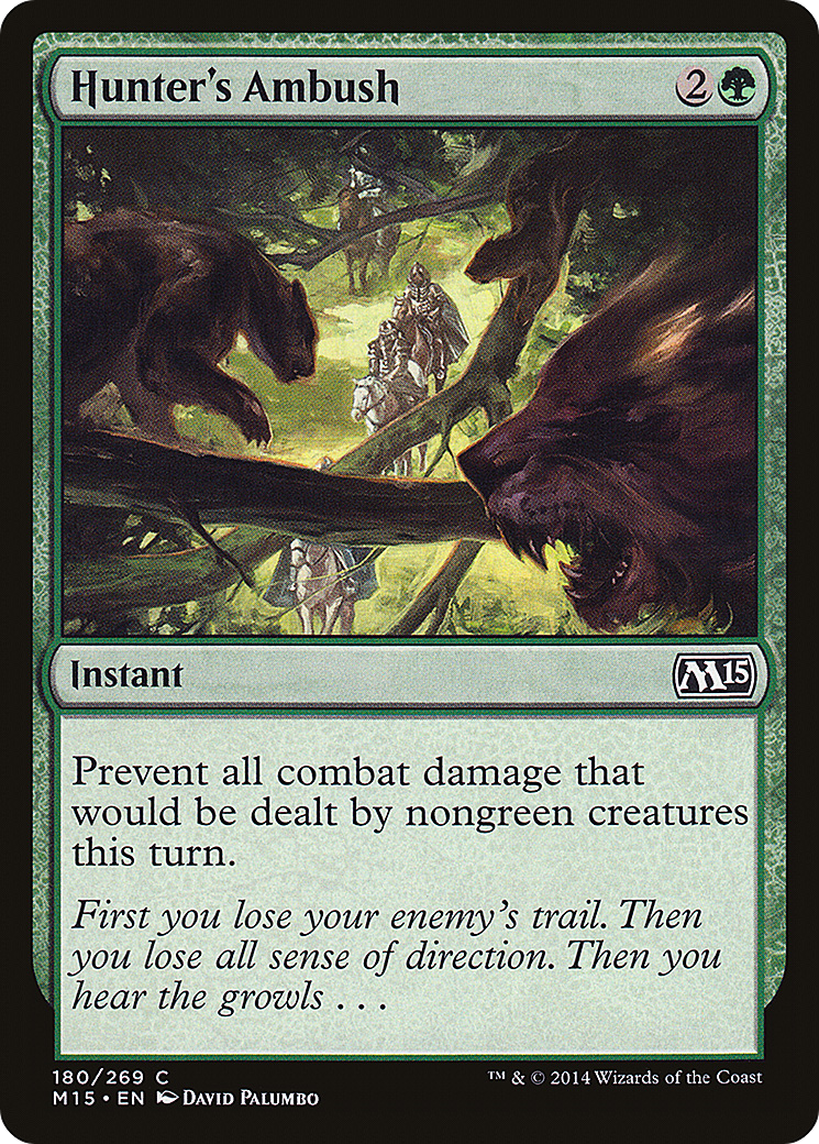 Magic 2015 - (M15-180) - Hunter's Ambush Foil