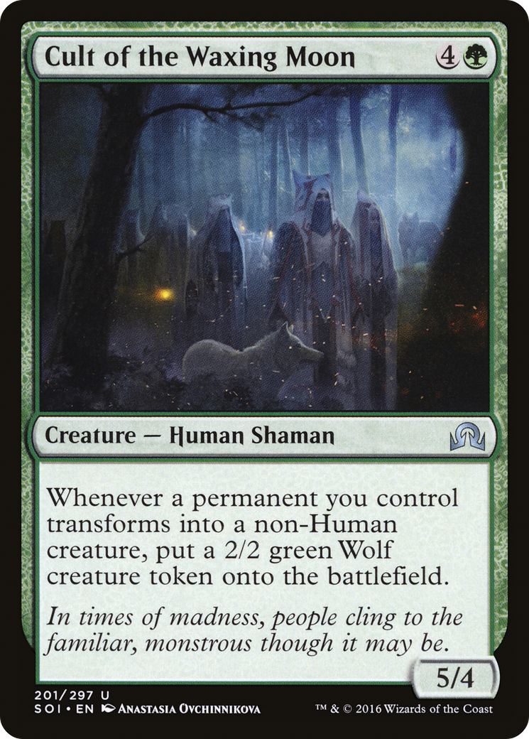 Shadows over Innistrad - (SOI-201) - Cult of the Waxing Moon