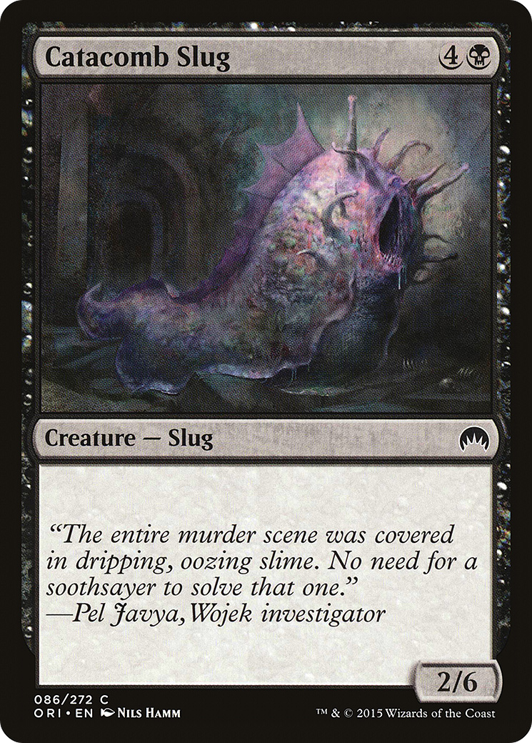 Magic Origins - (ORI-086) - Catacomb Slug Foil