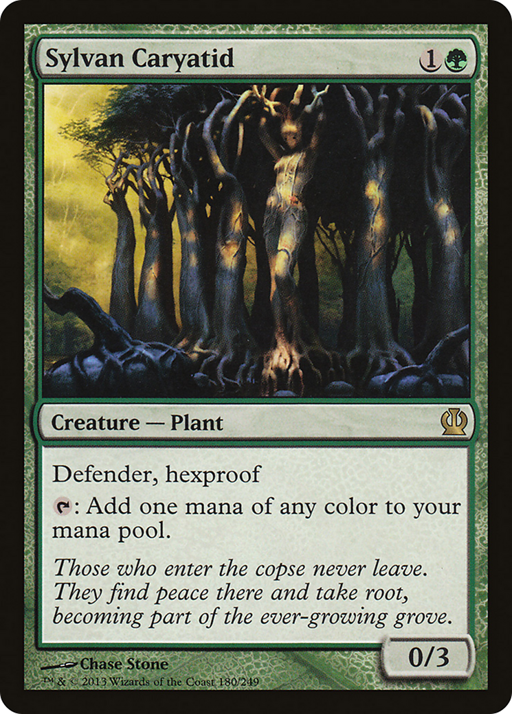 Theros - (THS-180) - Sylvan Caryatid