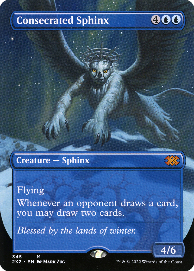 Double Masters 2022 - (2X2-345) - Consecrated Sphinx (Borderless) Foil