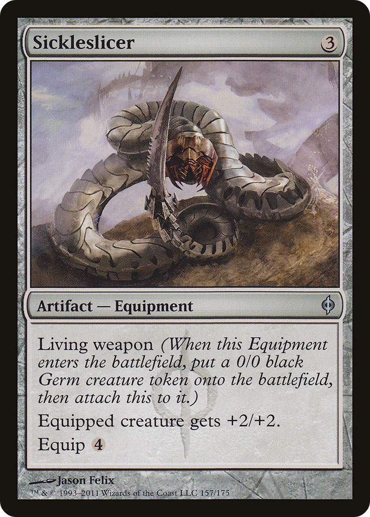 New Phyrexia - (NPH-157) - Sickleslicer Foil
