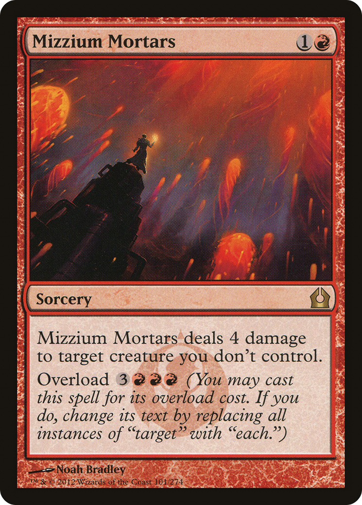 Return to Ravnica - (RTR-101) - Mizzium Mortars