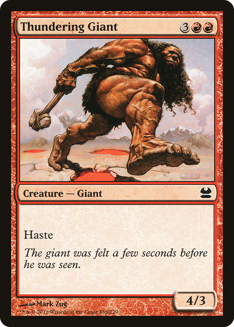 Modern Masters - (MMA-136) - Thundering Giant