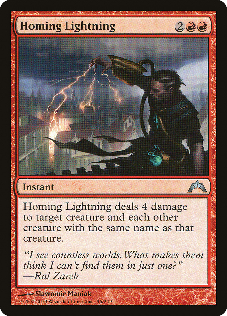 Gatecrash - (GTC-096) - Homing Lightning