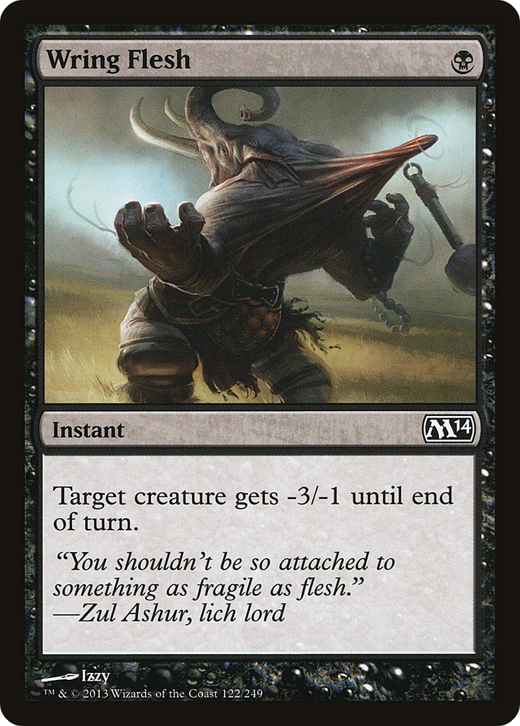 Magic 2014 - (M14-122) - Wring Flesh