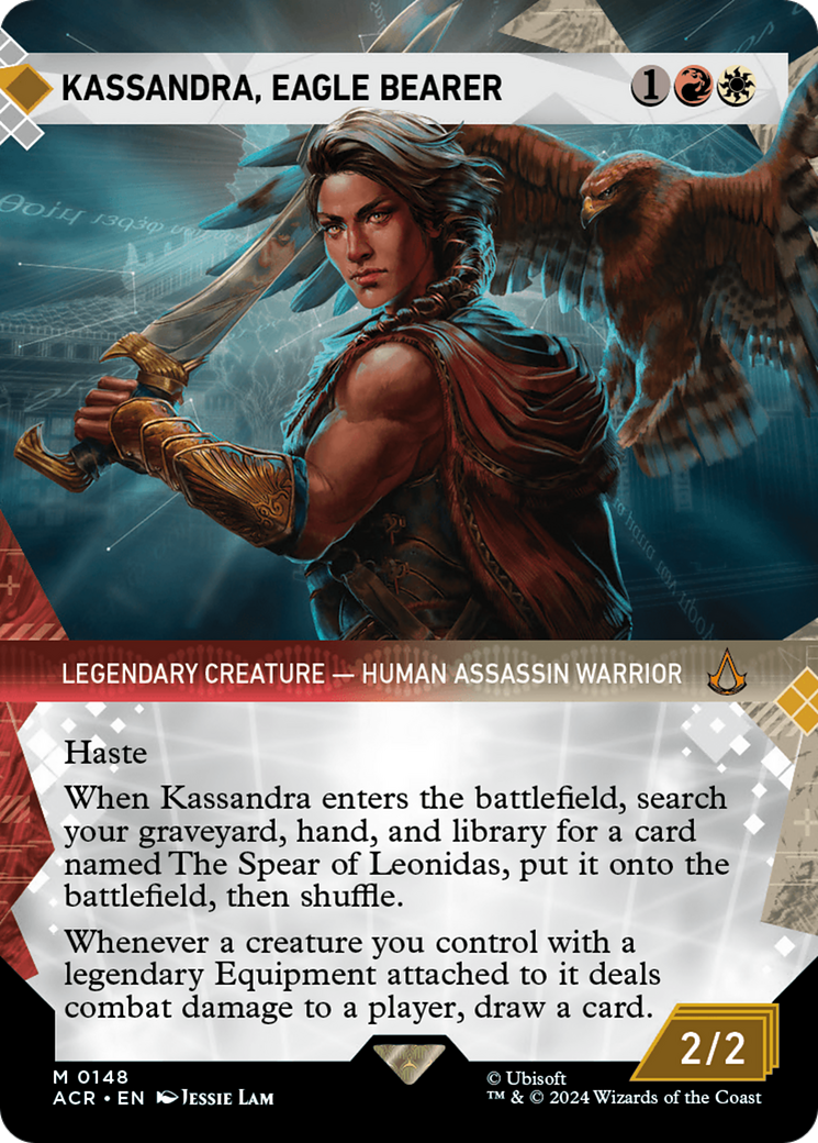 Assassin's Creed - (ACR-148) - Kassandra, Eagle Bearer (Showcase): (Showcase) (Borderless)