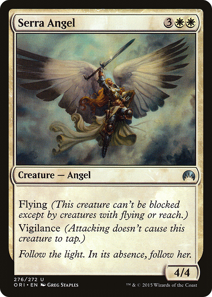 Magic Origins - (ORI-276) - Serra Angel