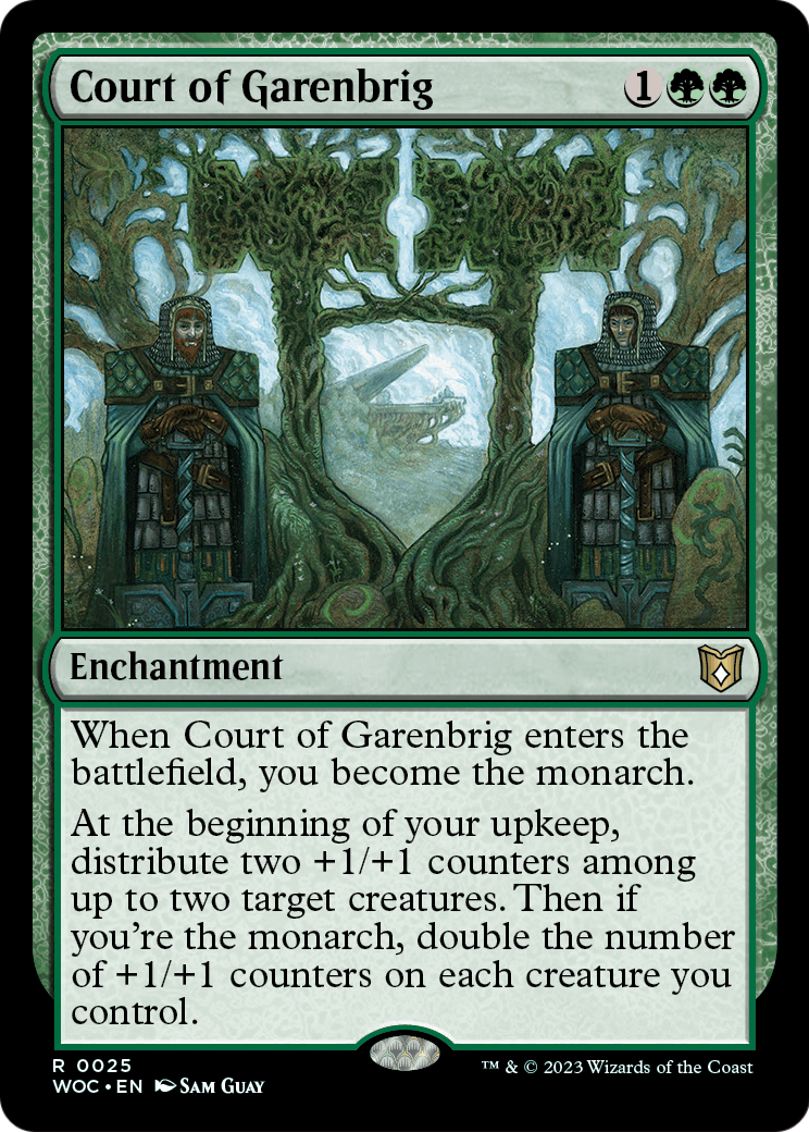 Wilds of Eldraine Commander - (WOC-025) - Court of Garenbrig Foil