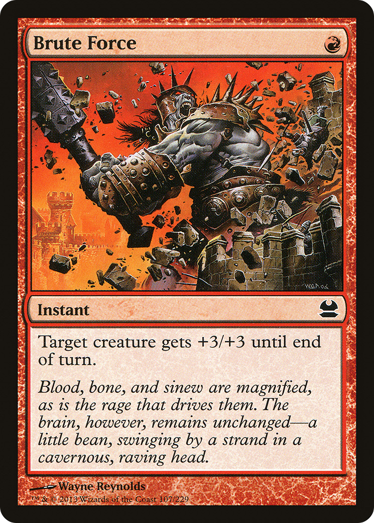 Modern Masters - (MMA-107) - Brute Force Foil