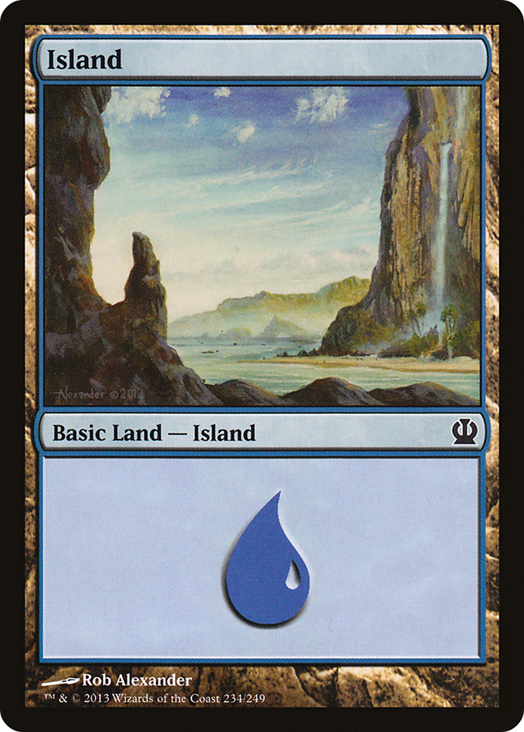 Theros - (THS-234) - Island (234)